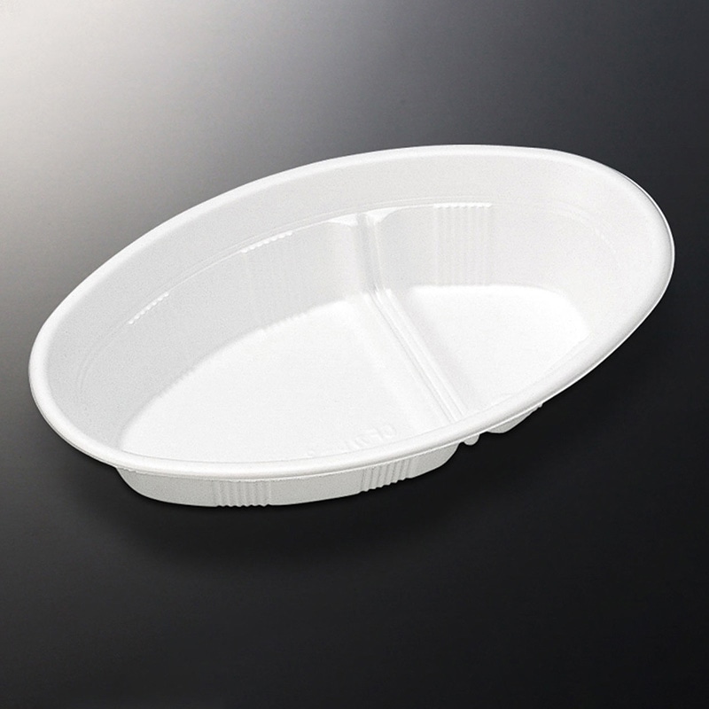 中央化学 カレー容器 CFカレー 本体 No.2  50枚/袋（ご注文単位18袋）【直送品】