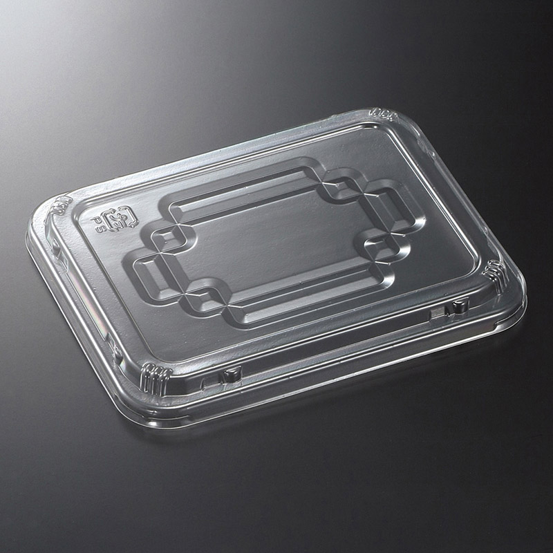 中央化学 お重容器 CFうな重 防曇蓋 50枚/袋(ご注文単位20袋)【直送品】