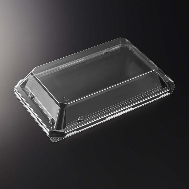 中央化学 寿司容器 HS澄板 外嵌合蓋 22-14  50枚/袋（ご注文単位12袋）【直送品】