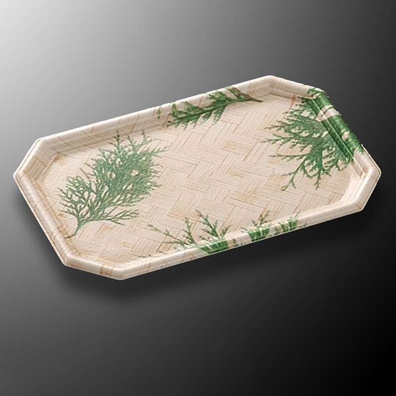 中央化学 鮮魚容器 CIトレー 20-13 ヒバ 50枚/袋(ご注文単位30袋)【直送品】