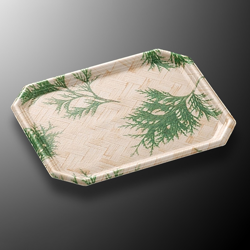 中央化学 鮮魚容器 CIトレー 20-16 ヒバ 50枚/袋(ご注文単位24袋)【直送品】