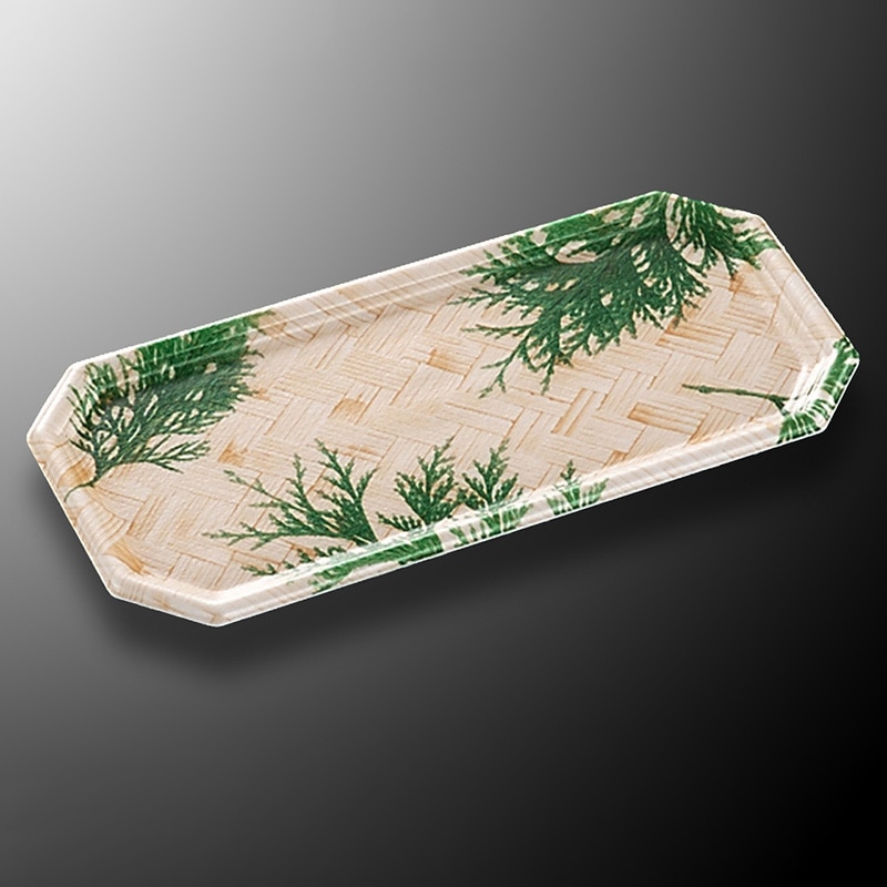 中央化学 鮮魚容器 CIトレー 25-12 ヒバ 50枚/袋(ご注文単位30袋)【直送品】