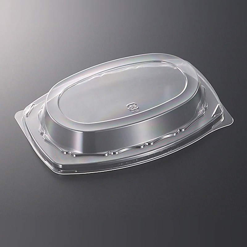 中央化学 精肉容器 DXプラッター 防曇蓋 240  20枚/袋（ご注文単位30袋）【直送品】