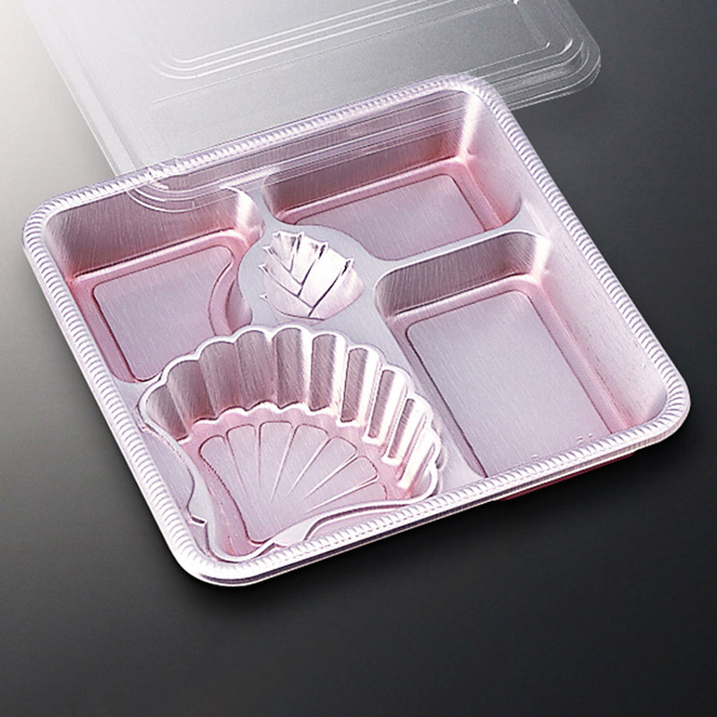 中央化学 弁当容器 DX仕切 防曇蓋セット R-15-M 20枚/袋(ご注文単位12袋)【直送品】