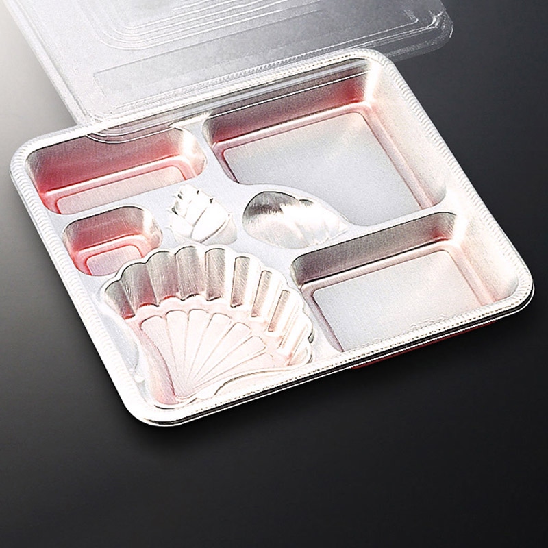 >中央化学 弁当容器 DX仕切 防曇蓋セット R-16-M 20セット/袋(ご注文単位10袋)【直送品】