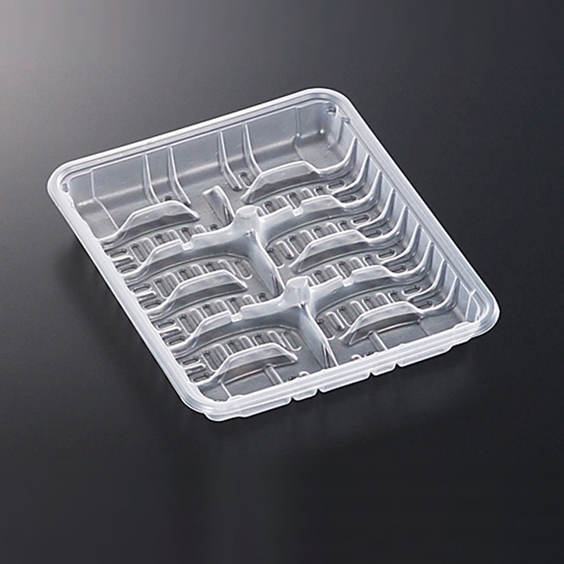 中央化学 餃子トレー PP餃子 12(2×6)改  50枚/袋（ご注文単位16袋）【直送品】