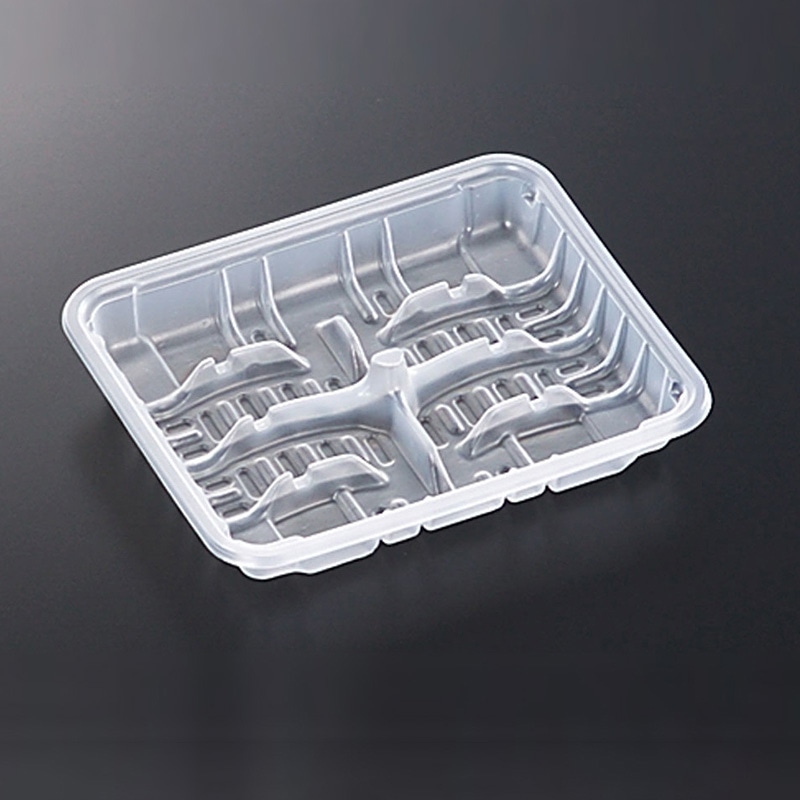 中央化学 餃子トレー PP餃子 8(2×4)改  50枚/袋（ご注文単位24袋）【直送品】