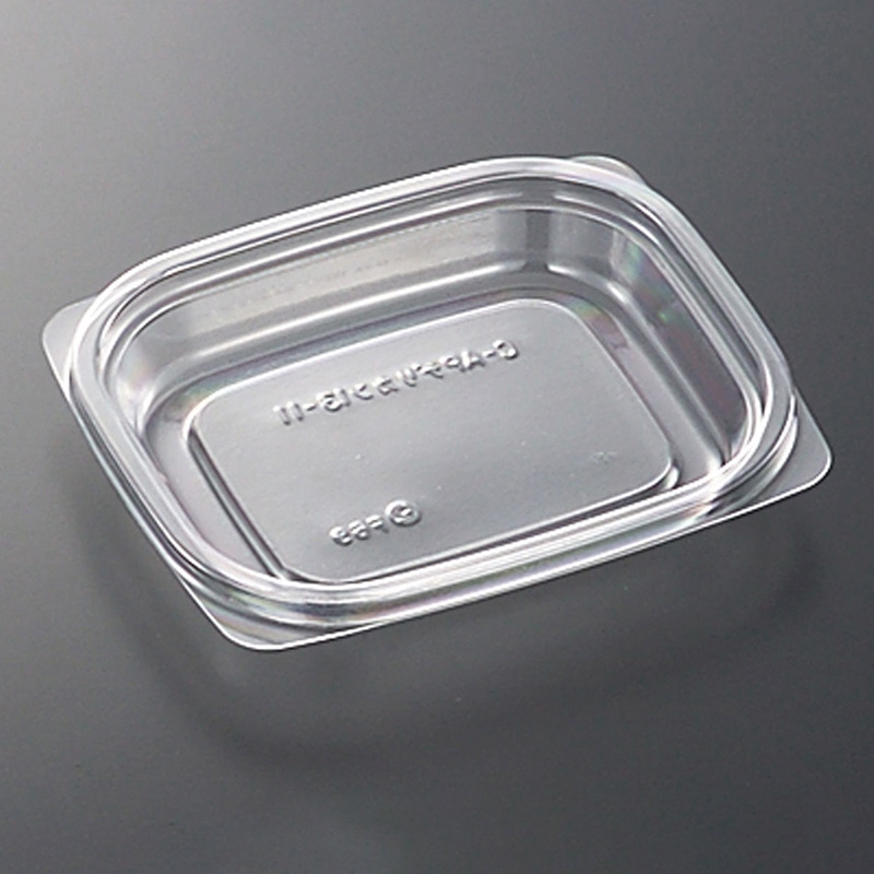 中央化学 惣菜容器 デリカン 本体 13-11 透明 50枚/袋(ご注文単位32袋)【直送品】