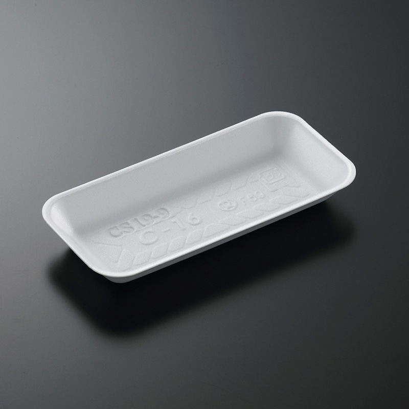 中央化学 発泡トレー容器 Cトレー CS19-9(C-16新) 100枚/袋(ご注文単位24袋)【直送品】