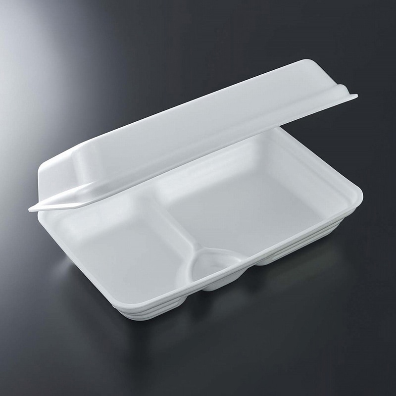 中央化学 軽食容器 街デリBOX 25-16 W 30枚/袋(ご注文単位8袋)【直送品】