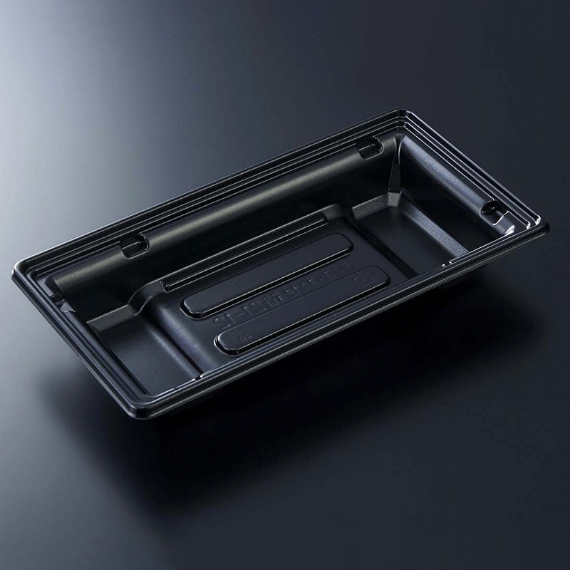 中央化学 お重容器 あわせ箱 本体 21-12 黒-BK 50枚/袋(ご注文単位16袋)【直送品】