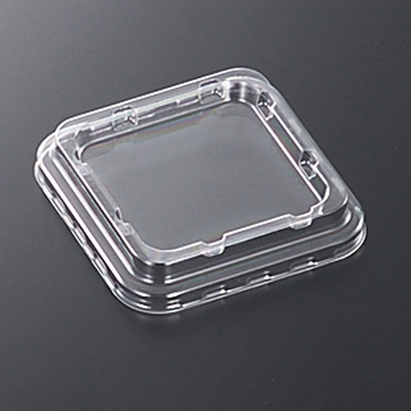 中央化学 サラダ・漬物容器 C-APカップ 平蓋 88角 50枚/袋(ご注文単位30袋)【直送品】