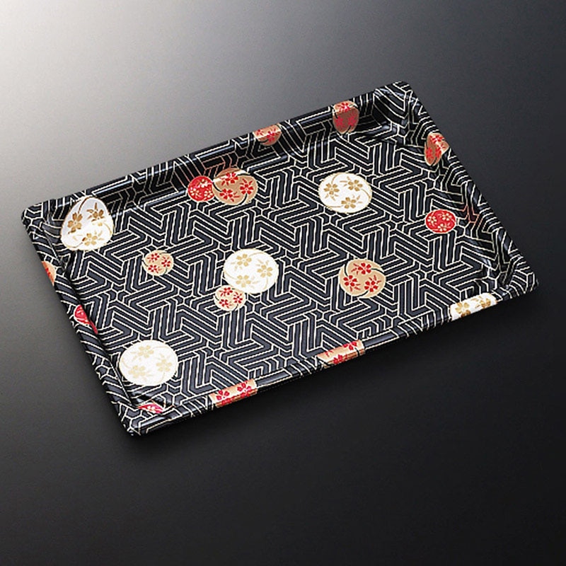 中央化学 寿司容器 CF寿司容器L 本体 2.5 華紋 50枚/袋（ご注文単位12袋）【直送品】