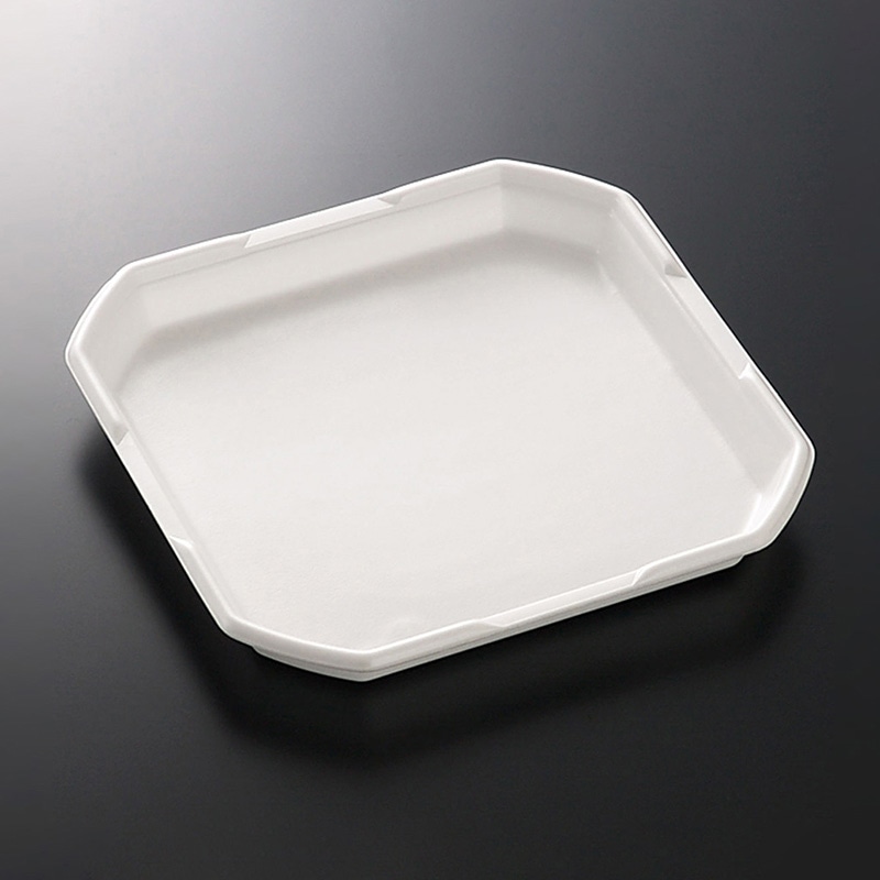 中央化学 汎用トレー CX 27-27A 白 100枚/袋（ご注文単位3袋）【直送品】