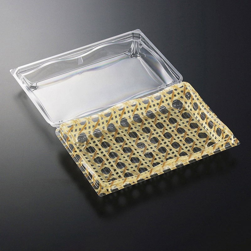 中央化学 嵌合フードパック リップル 23-15 ラタンY 50枚/袋（ご注文単位8袋）【直送品】