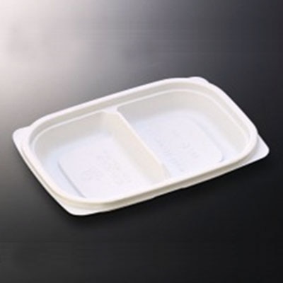 中央化学 惣菜容器 CTデリカン 本体 15-11仕切 白 50枚/袋(ご注文単位24袋)【直送品】