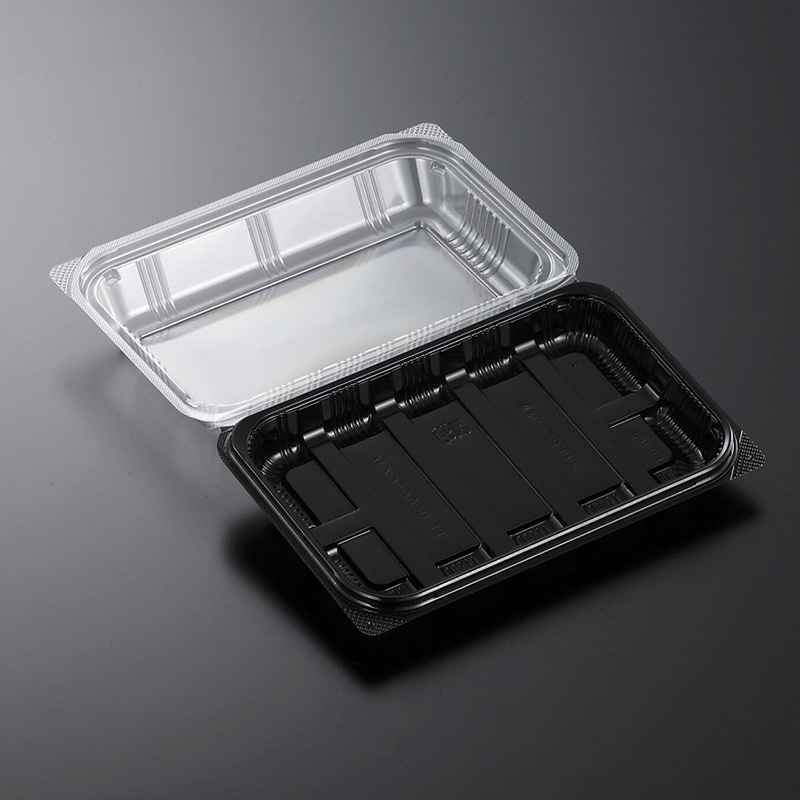 中央化学 嵌合フードパック パノラックV 20-13 黒 50枚/袋（ご注文単位18袋）【直送品】