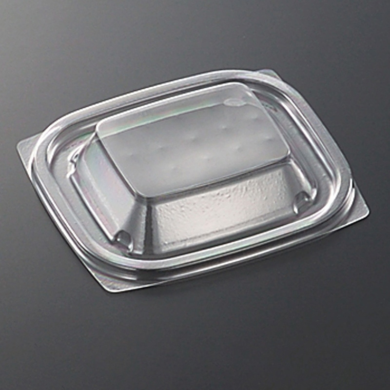 中央化学 惣菜容器 デリカン 内外嵌合蓋 10-11 OPS 50枚/袋(ご注文単位40袋)【直送品】