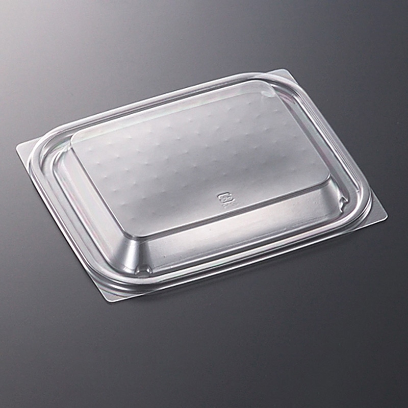 中央化学 惣菜容器 デリカン 内外嵌合蓋 18-15 OPS 50枚/袋(ご注文単位16袋)【直送品】