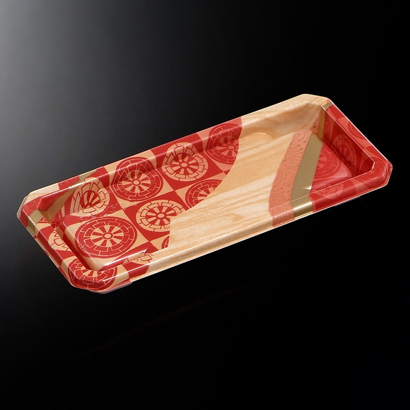 中央化学 寿司容器 CFにぎり 本体 L4 市輪R 50枚/袋(ご注文単位24袋)【直送品】