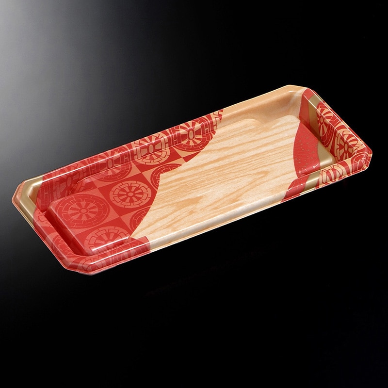 中央化学 寿司容器 CFにぎり 本体 L5 市輪R 50枚/袋(ご注文単位24袋)【直送品】