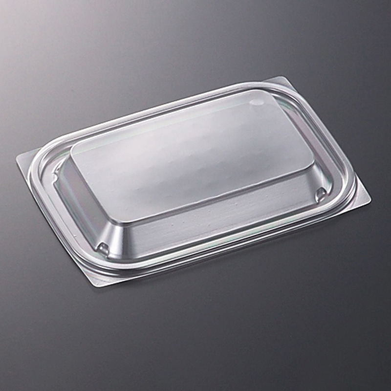 中央化学 惣菜容器 デリカン 内外嵌合蓋 18-13F OPS 50枚/袋(ご注文単位24袋)【直送品】