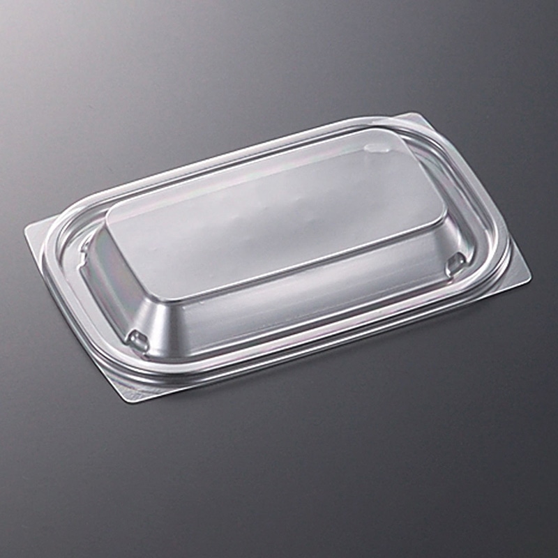 中央化学 惣菜容器 デリカン 内外嵌合蓋 17-11 OPS 50枚/袋(ご注文単位24袋)【直送品】