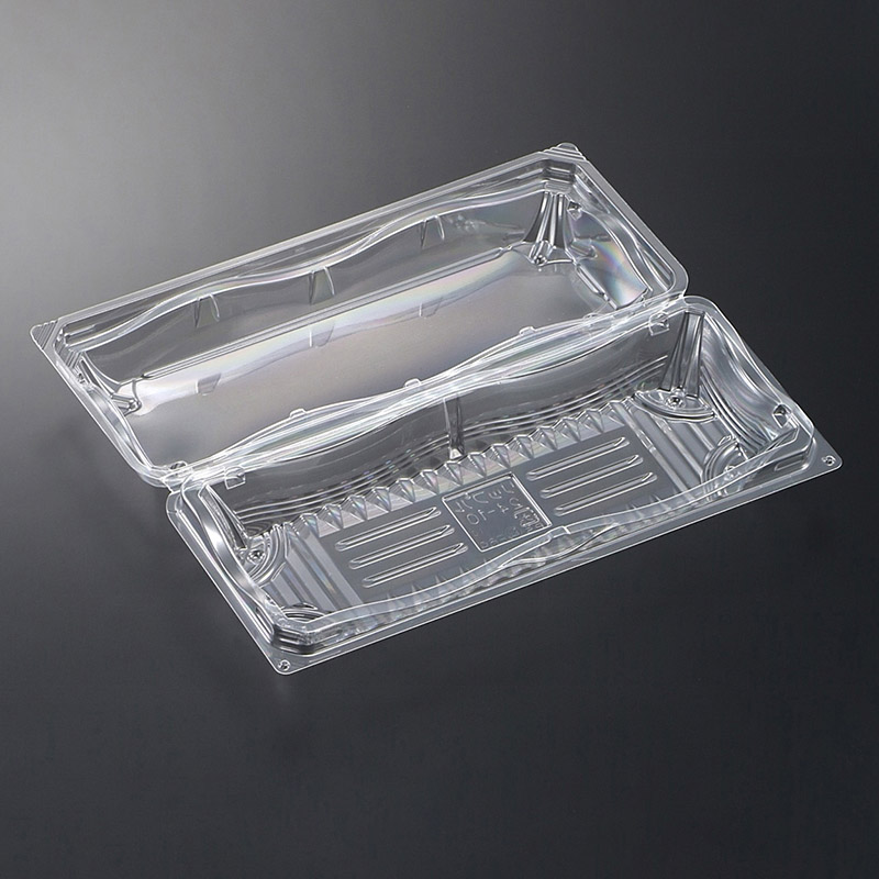 中央化学 嵌合フードパック リップル 24-10 透明 50枚/袋（ご注文単位18袋）【直送品】