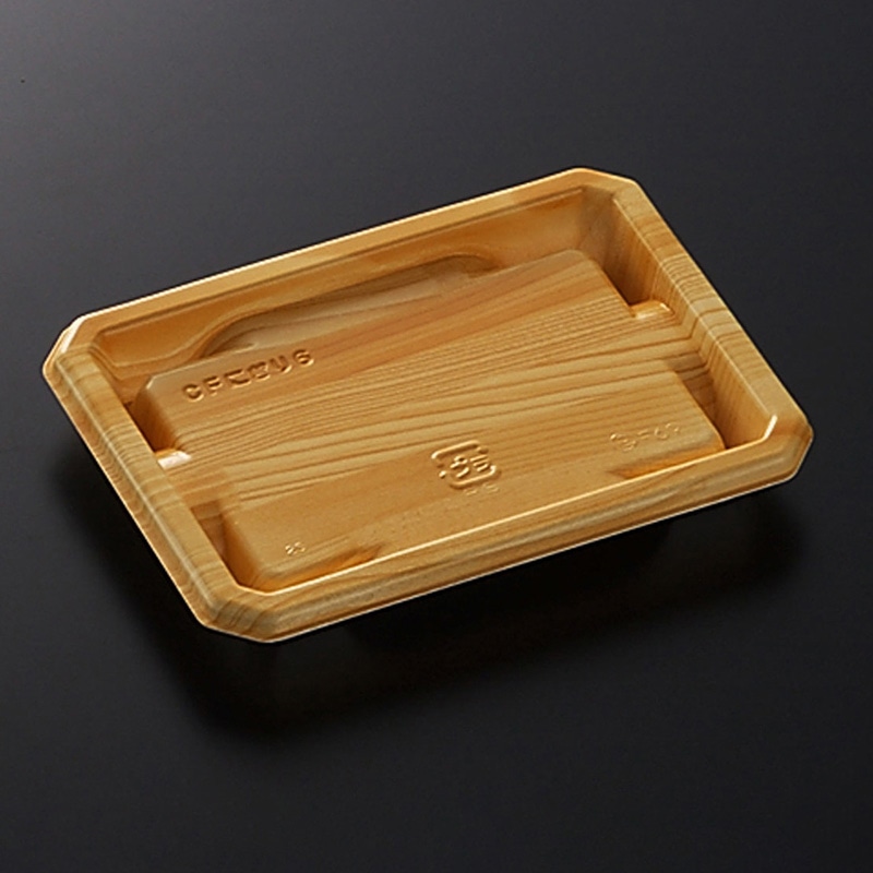 中央化学 寿司容器 CFにぎり 本体 L6 男鹿 50枚/袋（ご注文単位12袋）【直送品】