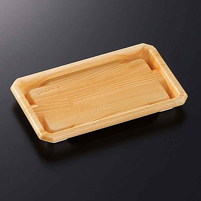 中央化学 寿司容器 CFにぎり 本体 L8 男鹿 50枚/袋(ご注文単位16袋)【直送品】