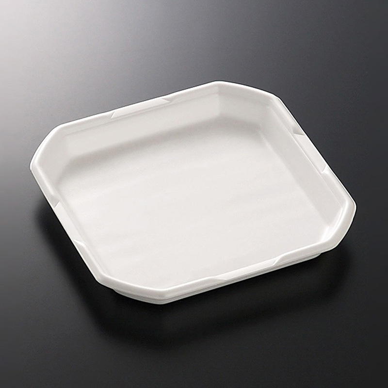 中央化学 汎用トレー CX 24-24A 白 50枚/袋(ご注文単位9袋)【直送品】