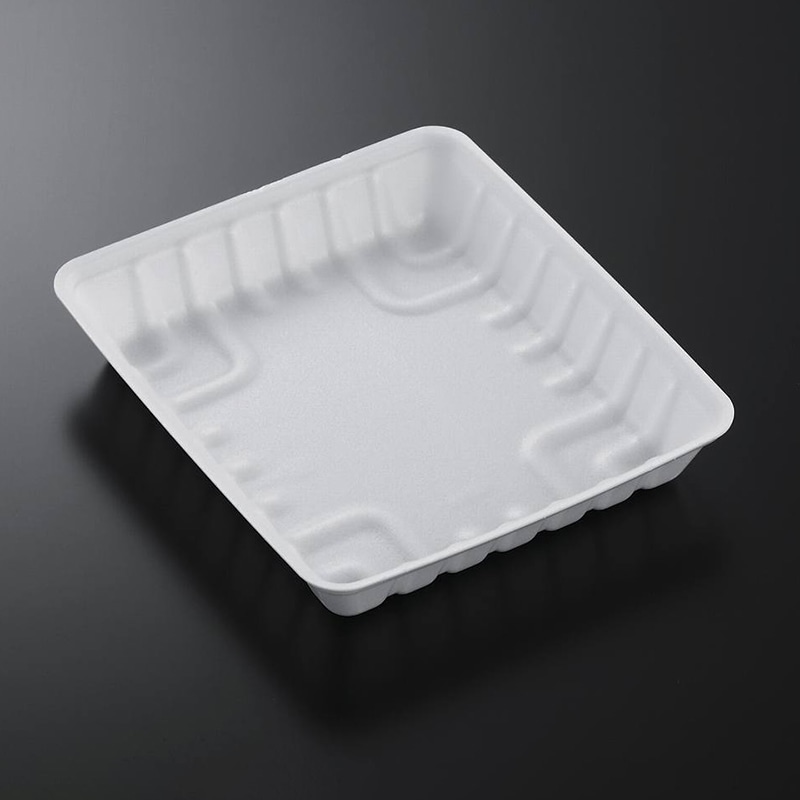 中央化学 ミンチトレー MIC 550(20-23) 白 50枚/袋(ご注文単位12袋)【直送品】