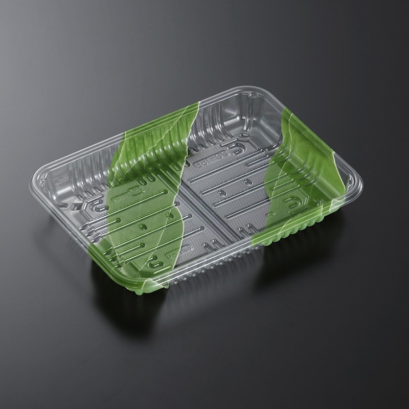 中央化学 汎用トレー CSRトレー CSR・N 20-15E 笹流し 100枚/袋（ご注文単位16袋）【直送品】