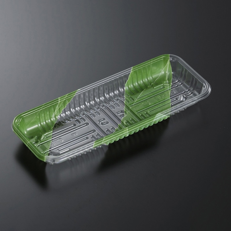 中央化学 汎用トレー CSRトレー CSR・N 25-10E 笹流し 100枚/袋（ご注文単位16袋）【直送品】