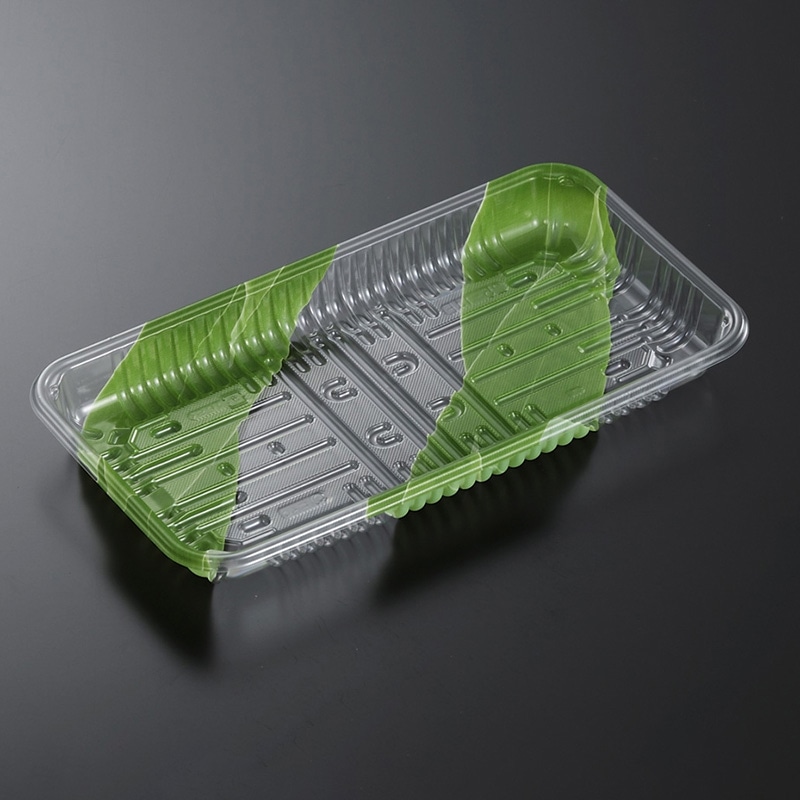 中央化学 汎用トレー CSRトレー CSR・N 25-14E 笹流し 100枚/袋（ご注文単位12袋）【直送品】