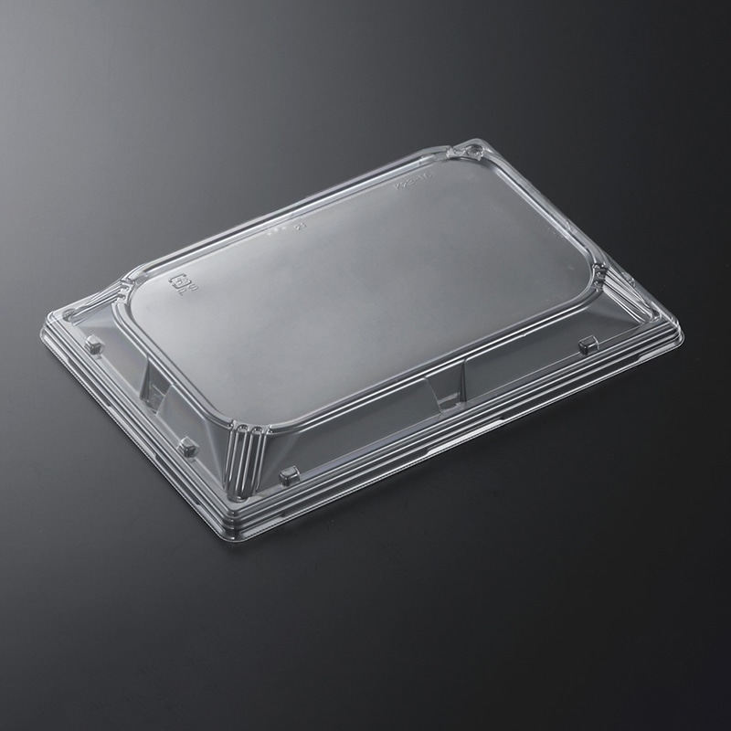 中央化学 弁当容器 CTみちる 外嵌合蓋 K23-16 L  50枚/袋（ご注文単位18袋）【直送品】