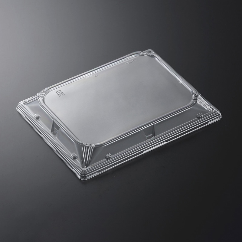 中央化学 弁当容器 CTみちる 外嵌合蓋 K23-18 L  50枚/袋（ご注文単位16袋）【直送品】