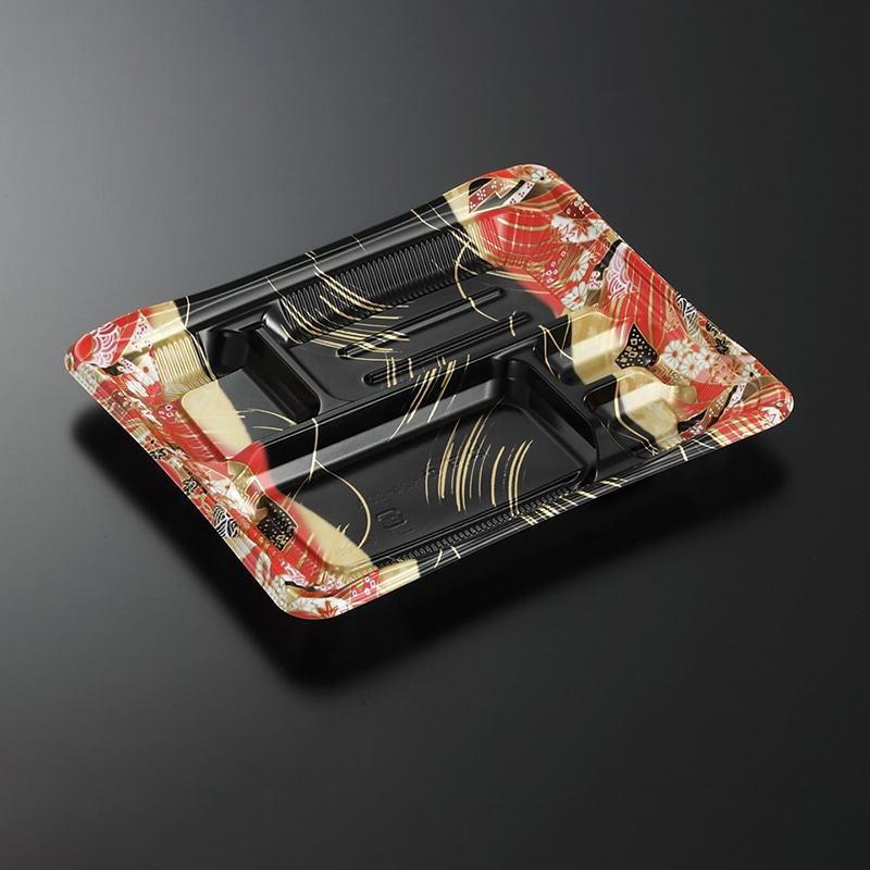 中央化学 弁当容器 CTはずみ 本体 K24-20A 結R 50枚/袋(ご注文単位12袋)【直送品】