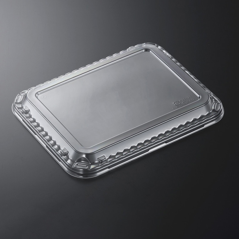 中央化学 精肉容器 PDプレート 浅蓋 K25-20  50枚/袋（ご注文単位16袋）【直送品】