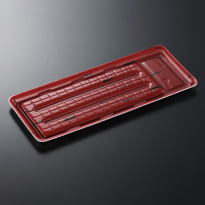 中央化学 鮮魚トレー CU-5L  あけぼの 50枚/袋（ご注文単位16袋）【直送品】