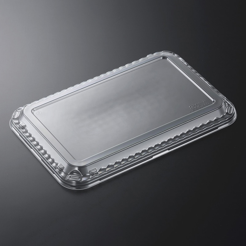 中央化学 精肉容器 PDプレート 浅蓋 K30-20  50枚/袋（ご注文単位8袋）【直送品】