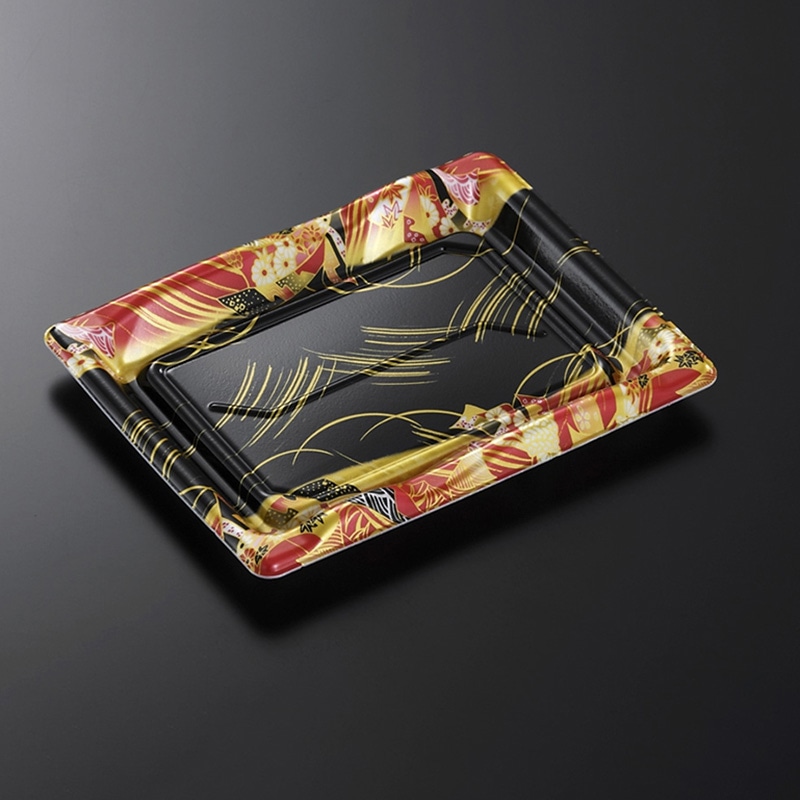 中央化学 寿司容器 豊味 本体 6-2 結DR 50枚/袋(ご注文単位30袋)【直送品】