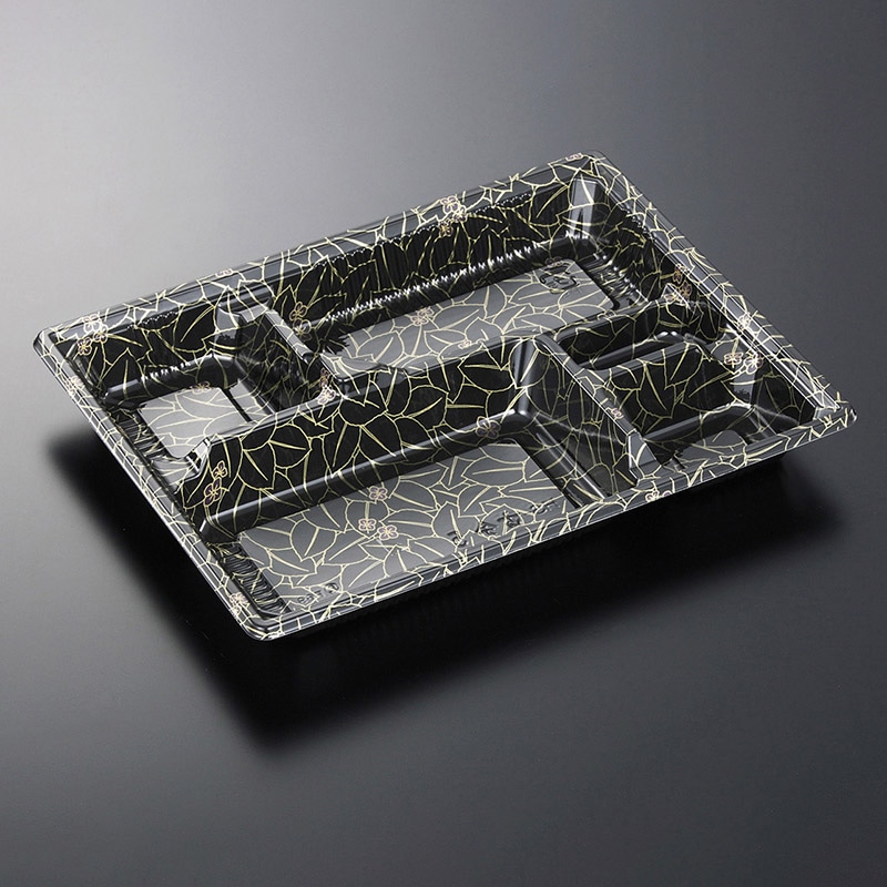 中央化学 弁当容器 HS古今 本体 L-5 花小舞 50枚/袋(ご注文単位12袋)【直送品】