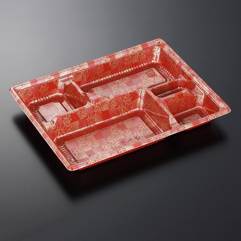 中央化学 弁当容器 HS古今 本体 L-5 納言 50枚/袋(ご注文単位12袋)【直送品】