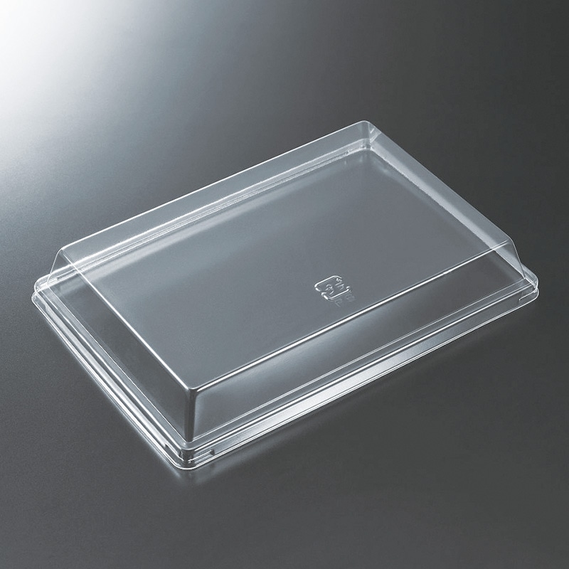 中央化学 ペーパーフードトレー　透明蓋 18-12  20枚/袋（ご注文単位20袋）【直送品】