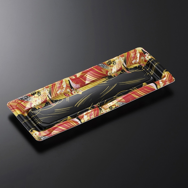 中央化学 寿司容器 豊味 本体 6-1 結DR 50枚/袋(ご注文単位28袋)【直送品】