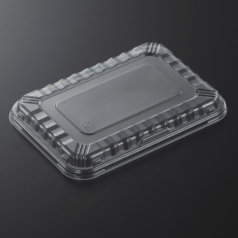 中央化学 弁当容器 CFランチBOX 蓋 ランチBOX-2 50枚/袋(ご注文単位16袋)【直送品】