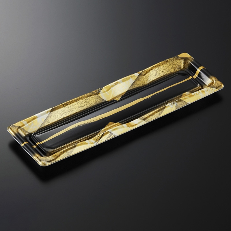 中央化学 寿司容器 豊味 本体 8-1 帯代BK 50枚/袋(ご注文単位24袋)【直送品】