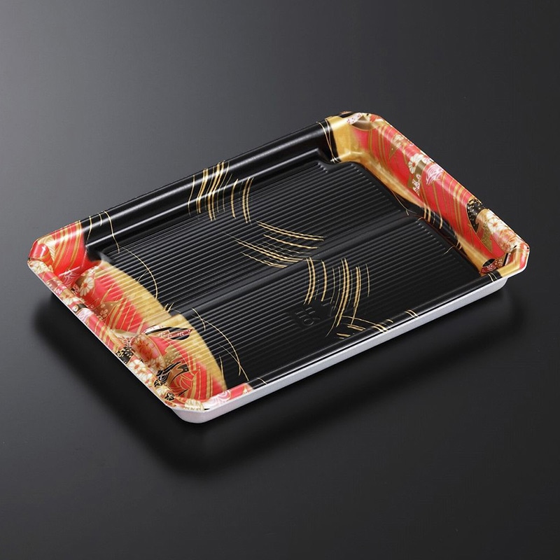 中央化学 精肉容器 まくら桶 本体 N25-18 結R 50枚/袋（ご注文単位8袋）【直送品】