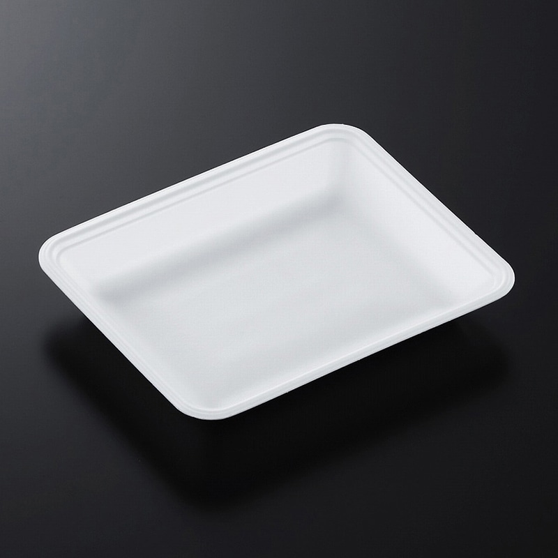 中央化学 発泡トレー容器 CNトレー 20-16F (L) 白 100枚/袋（ご注文単位16袋）【直送品】